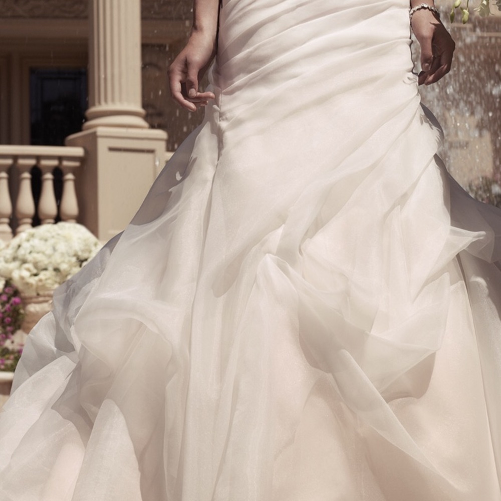 Casablanca Bridal Mermaid Wedding Gown